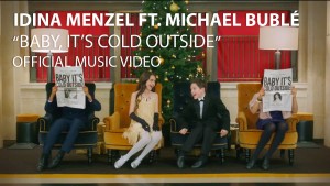 Idina Menzel and Michael Bublé